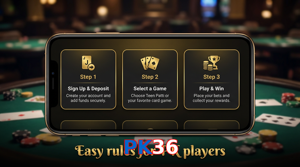 Game list for PK36 game section