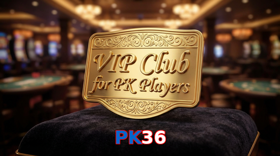 Main screen of PK36 vip page for PK players