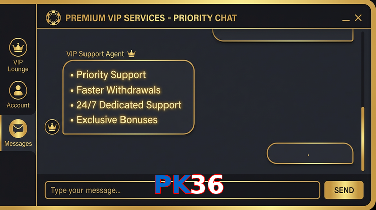 Payment and PKR controls in PK36